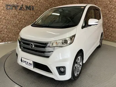 日産 デイズ ハイウェイスターGターボ ｽﾏｰﾄｷｰ・ｵｰﾄｴｱｺﾝ・ｱﾗｳﾝﾄﾞﾋﾞｭｰ