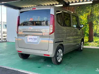 スズキ スペーシア HYBRID X 電動ｽﾗｲﾄﾞﾄﾞｱ・天井ｻｰｷｭﾚｰﾀｰ・ｼｰﾄﾋｰﾀｰ・後