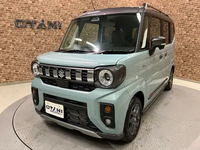 スズキ スペーシアギア HYBRID XZ 両側電動ｽﾗｲﾄﾞﾄﾞｱ・LEDﾍｯﾄﾞﾗｲﾄ・ｽﾘﾑｻ