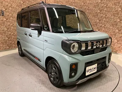 スズキ スペーシアギア HYBRID XZ 両側電動ｽﾗｲﾄﾞﾄﾞｱ・LEDﾍｯﾄﾞﾗｲﾄ・ｽﾘﾑｻ