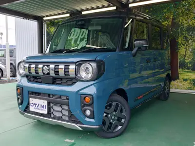 スズキ スペーシアギア HYBRID XZ 両側電動ｽﾗｲﾄﾞﾄﾞｱ・電動ﾊﾟｰｷﾝｸﾞ